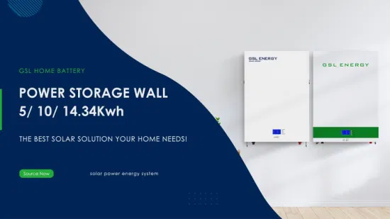 Gsl 에너지 오프 그리드 에너지 저장 Powerwall 48V 5kwh 10kwh 100ah 200ah 가정용 태양계 LiFePO4 배터리