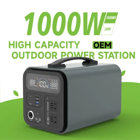 최고의 가격 OEM/ODM 1000W 태양열 휴대용 발전소/휴대용 발전소/인증서가 있는 저장 배터리